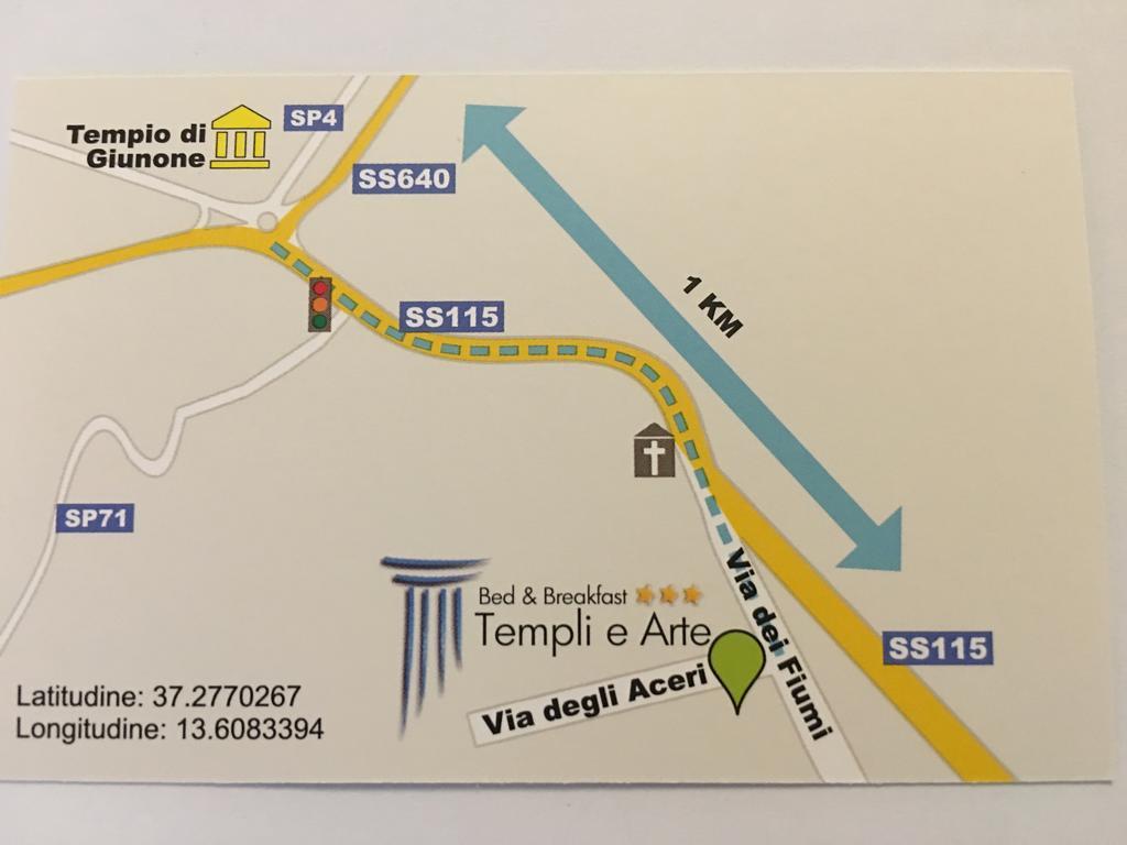 B&B Templi E Arte Villaggio Mosè Eksteriør billede